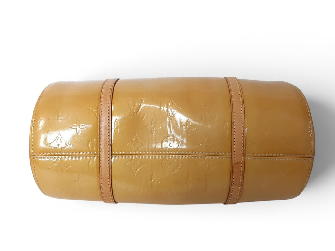 Louis Vuitton Vernis Bedford Hand Bag M91006 Vernis Monogram Yellow Louis VI19184