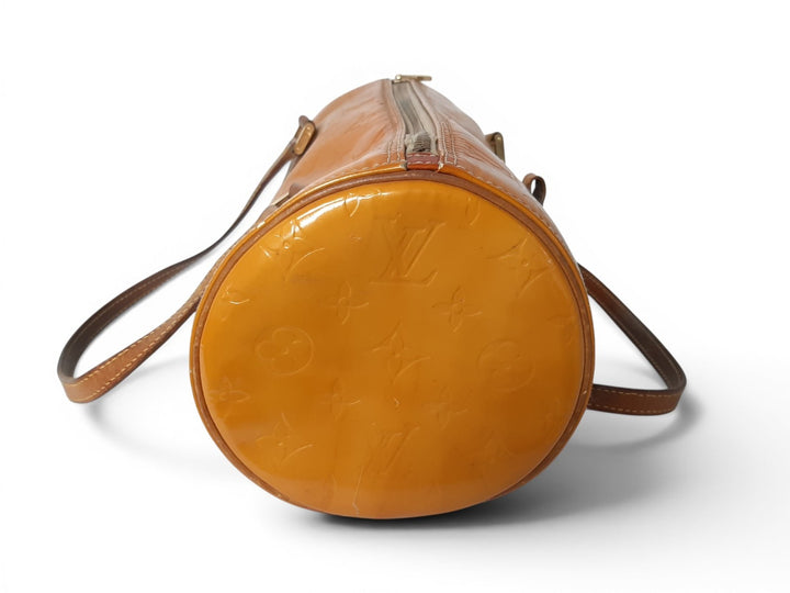 Louis Vuitton Vernis Bedford Hand Bag M91006 Vernis Monogram Yellow4