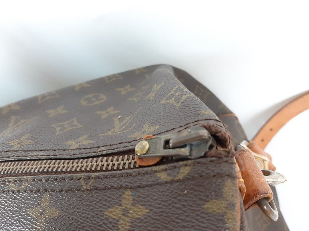LOUIS VUITTON Monogram Keepall Bandouliere 60 Boston Bag M41412 LV Auth9