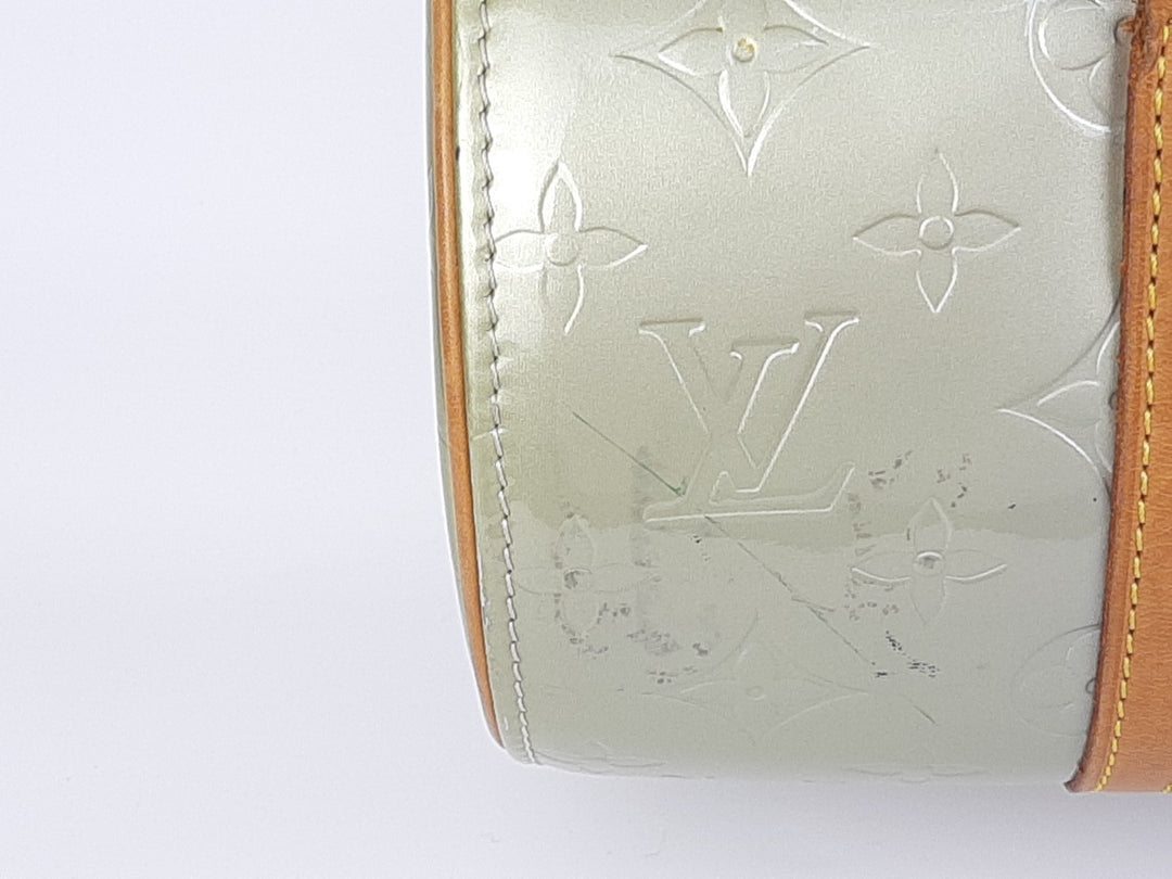 Louis Vuitton Vernis Bedford Hand Bag Vernis Monogram M91331 VI0051 Gray Green4