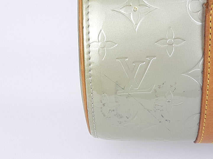 Louis Vuitton Vernis Bedford Hand Bag Vernis Monogram M91331 VI0051 Gray Green4