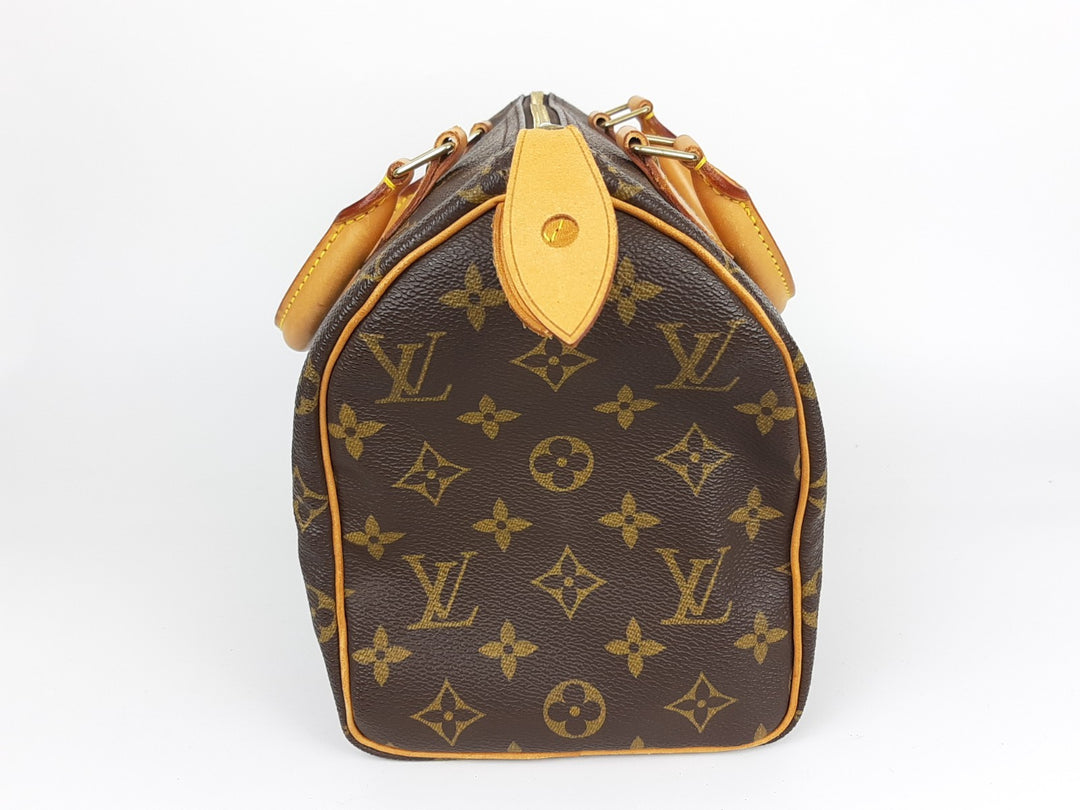 Louis Vuitton Monogram Speedy 25 M41528 Boston Bag Hand Bag SP09193