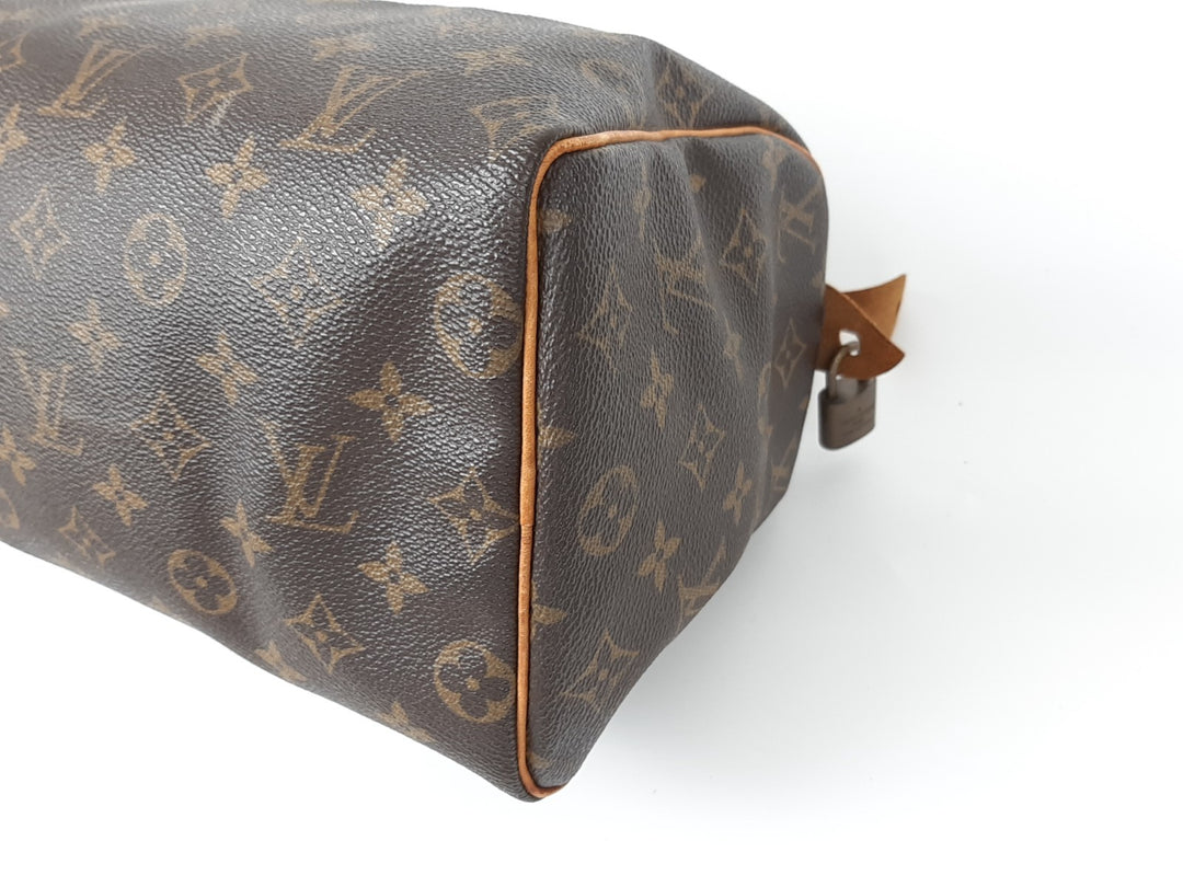 Louis Vuitton Monogram Speedy 25 M41528 Boston Bag Hand Bag SP007410