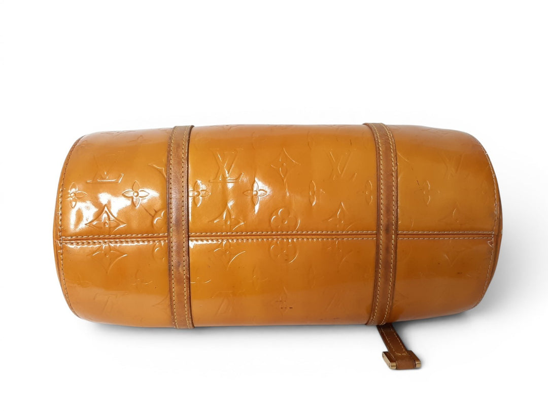 Louis Vuitton Vernis Bedford Hand Bag M91006 Vernis Monogram Yellow6