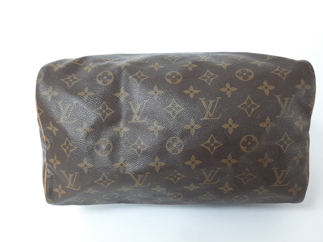 Louis Vuitton Monogram Speedy 30 M41526 Boston Bag Hand Bag VI19106