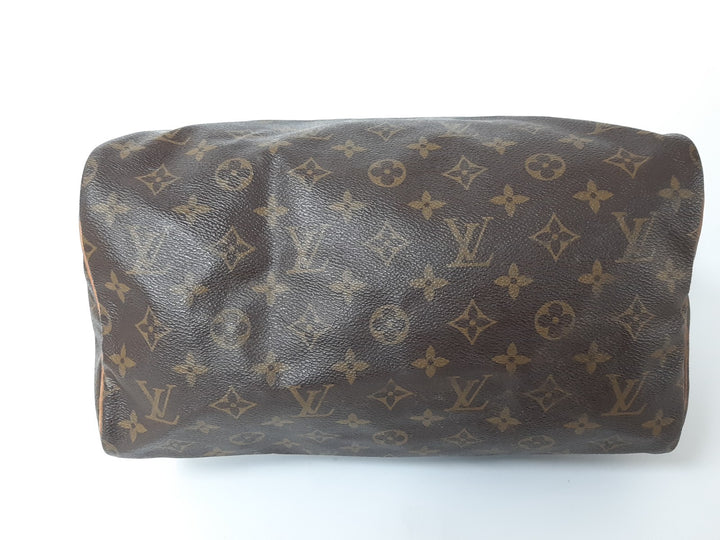 Louis Vuitton Monogram Speedy 30 M41526 Boston Bag Hand Bag VI19106