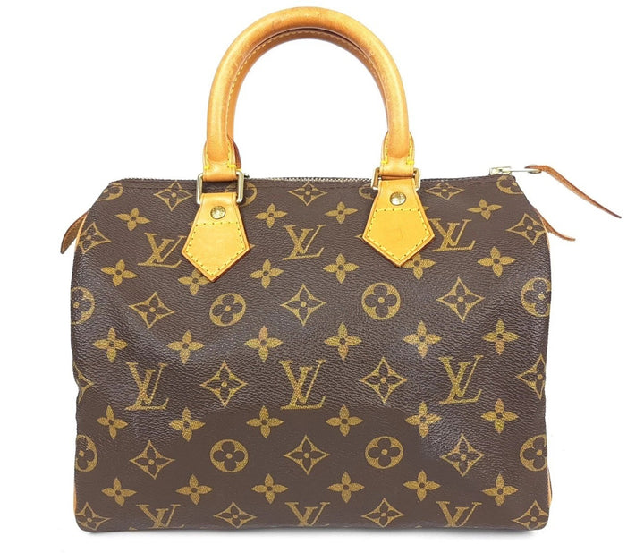 Louis Vuitton Monogram Speedy 25 M41528 Boston Bag Hand Bag SP09190