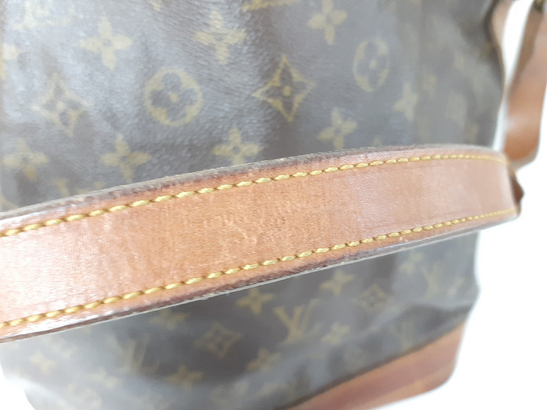 Louis Vuitton Monogram Noe Shoulder Bag Hand Bag Brown M4222414