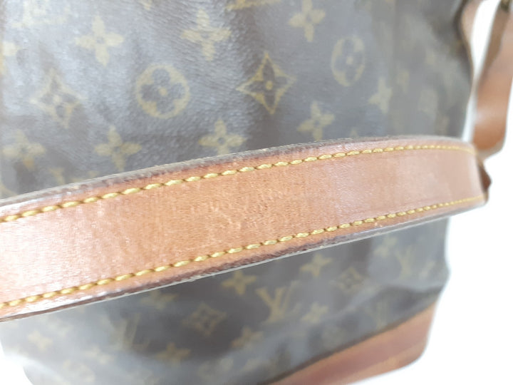Louis Vuitton Monogram Noe Shoulder Bag Hand Bag Brown M4222414