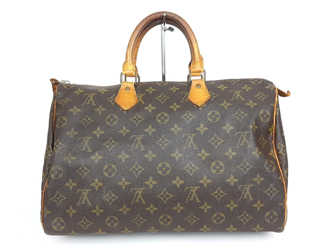 Louis Vuitton LV Hand Bag Speedy 35 M41524 Brown Monogram SA6321