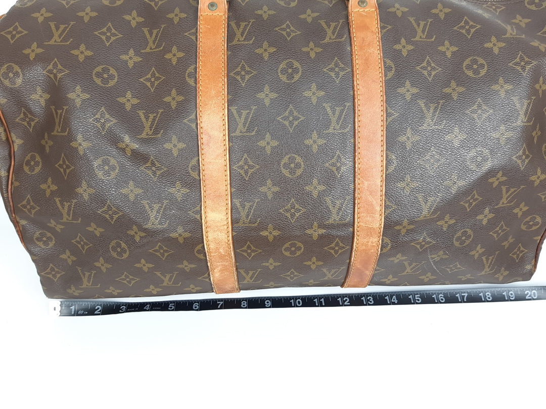 Louis Vuitton Monogram Keepall 50 M41426 Boston Bag SD Authentic17