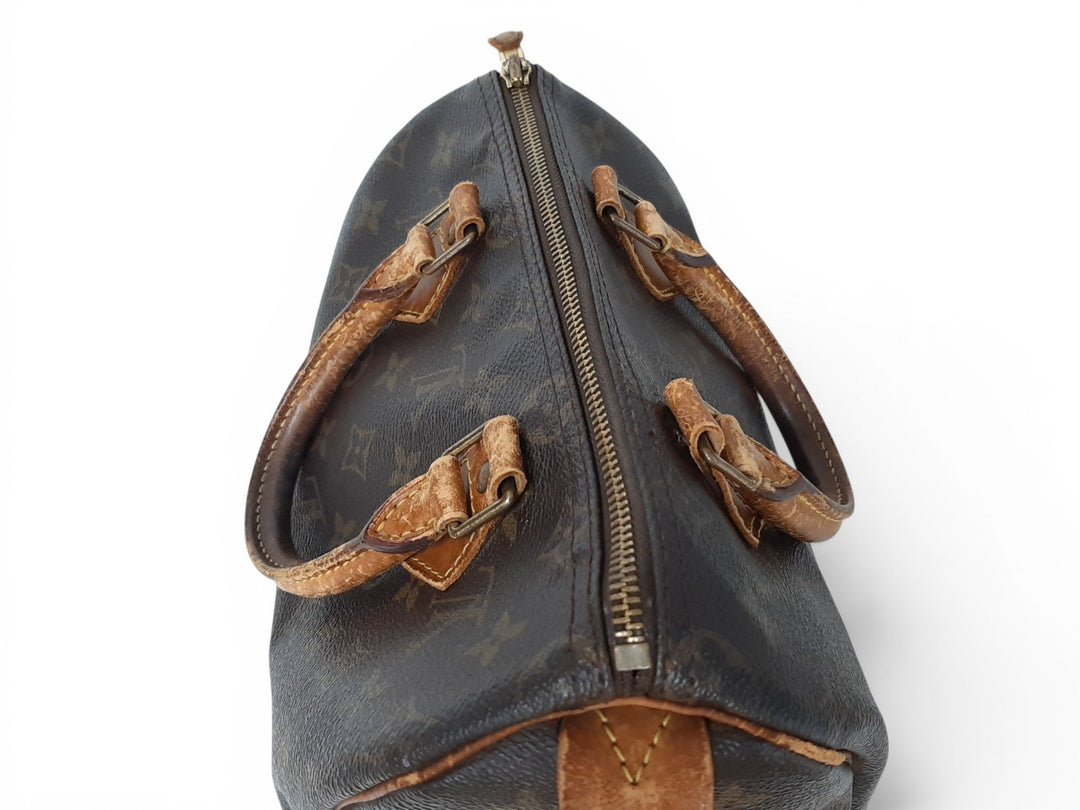 Louis Vuitton Monogram Speedy 25 M41528 Boston Bag Hand Bag SP03555