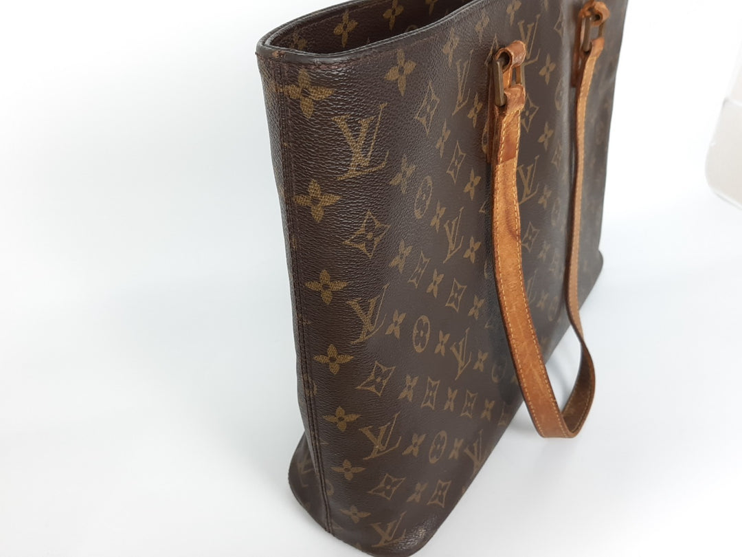 Louis Vuitton Luco Shoulder Tote Bag Monogram Leather Brown M51155 SR00214