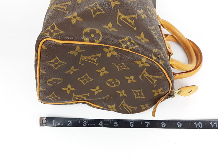 Louis Vuitton Monogram Speedy 25 M41528 Boston Bag Hand Bag SP091915