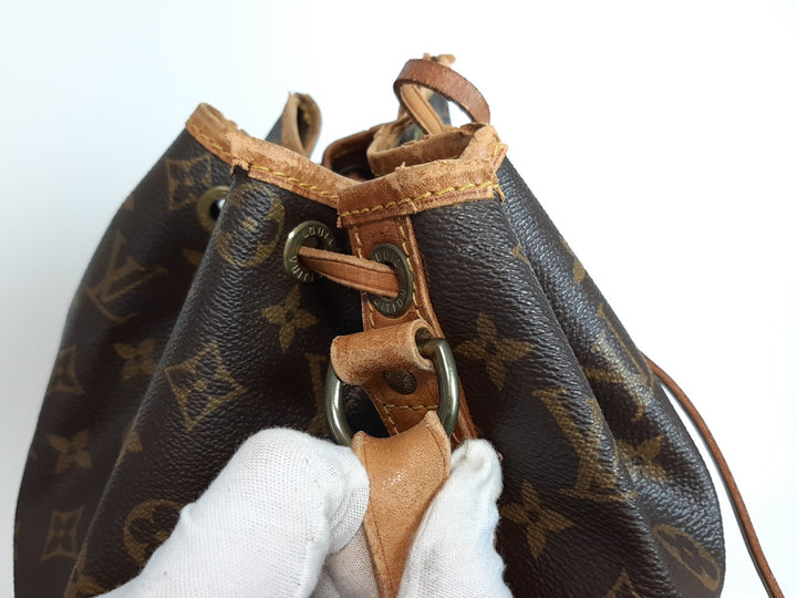 Louis Vuitton Monogram Noe Schultertasche Handtasche Braun M42224 A28816