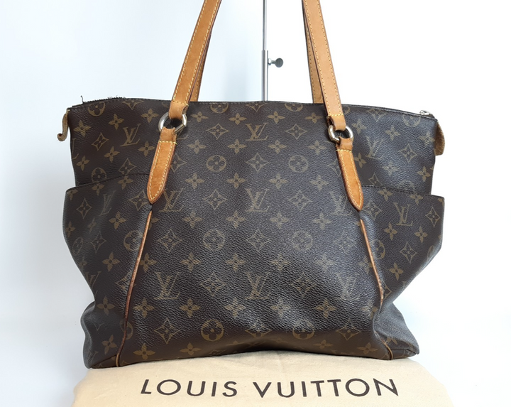 Louis Vuitton LV Shoulder Bag Totally PM Brown Monogram Dust Bag0