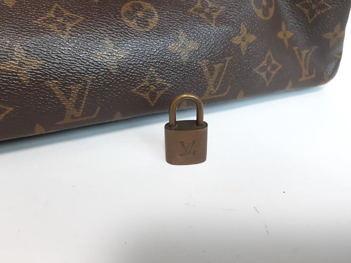 LOUIS VUITTON Speedy30 M41108 Monogram Hand Schultertasche Braun14