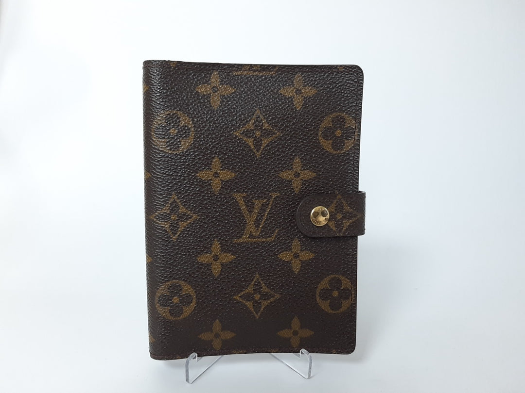 Louis Vuitton LV Agenda PM R20005 Notebook Cover Monogram Brown CA10000