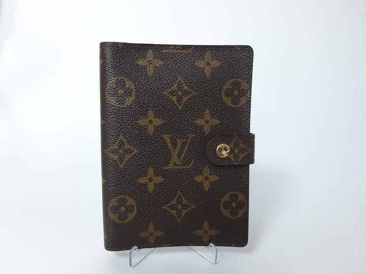 Louis Vuitton LV Agenda PM R20005 Notebook Cover Monogram Brown CA10000