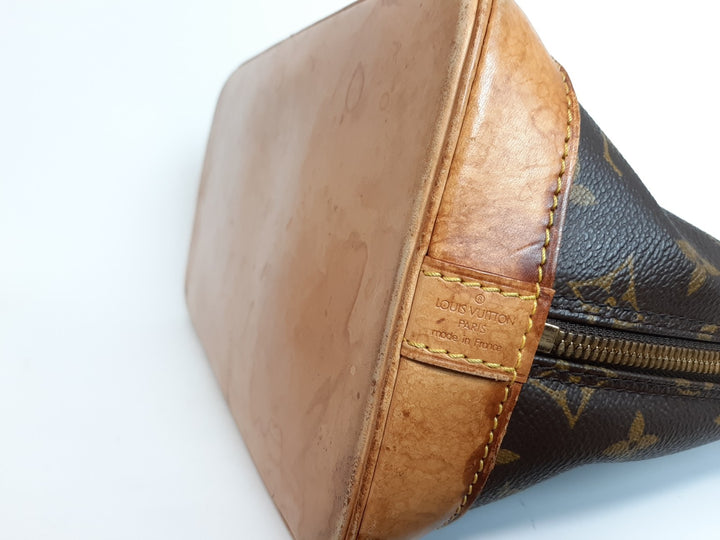 Louis Vuitton Monogram Alma Hand Bag Purse M51130 LV BA094713