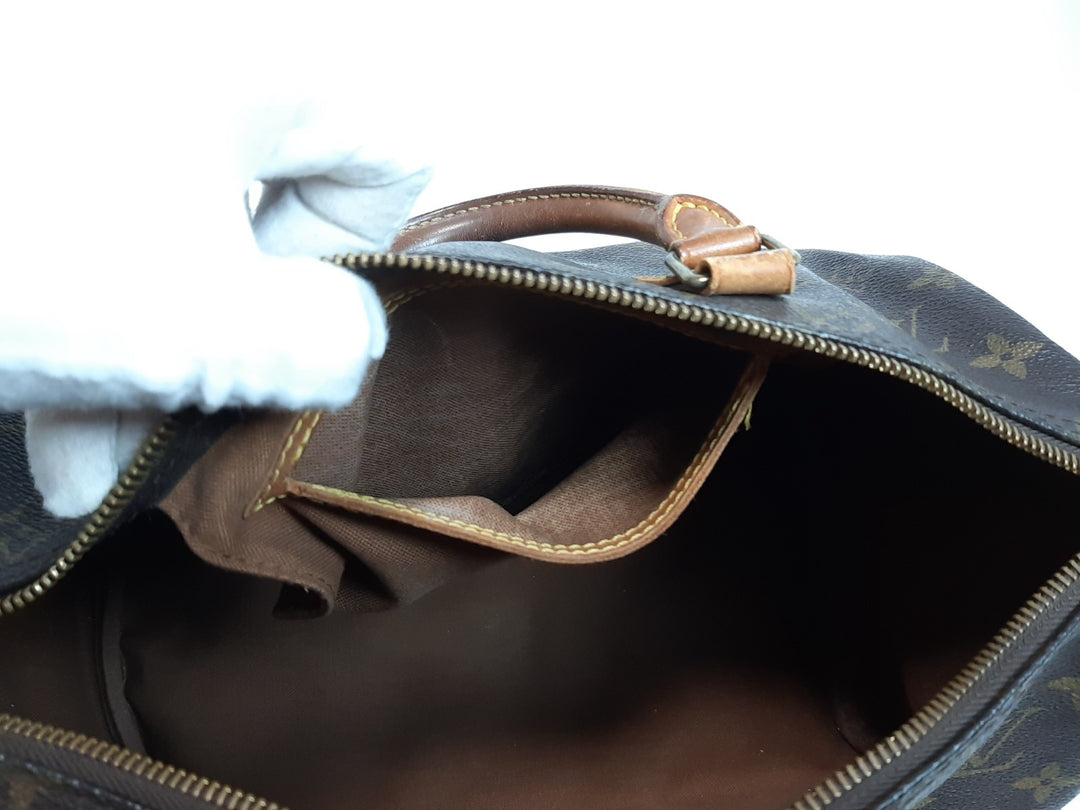 LOUIS VUITTON Speedy30 M41108 Monogram Hand Schultertasche Braun12