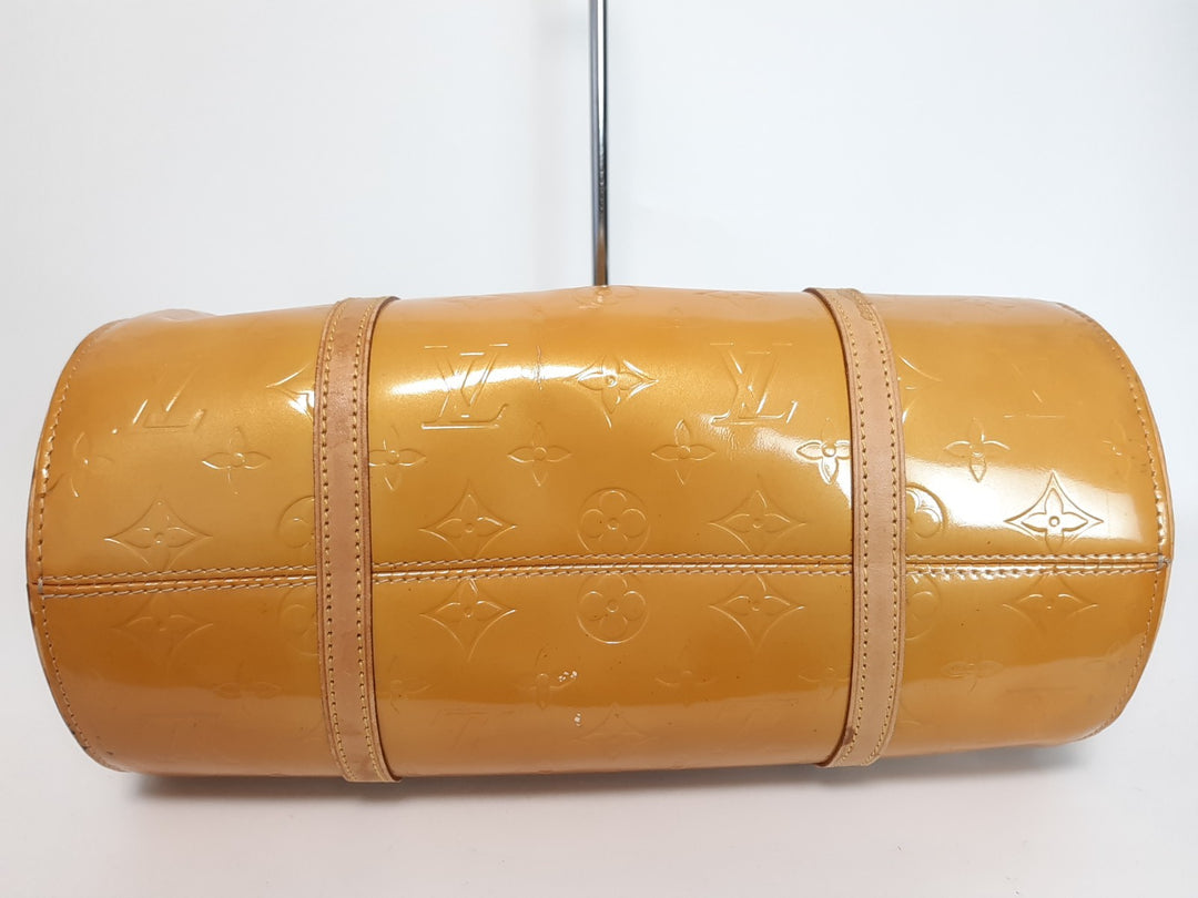 Louis Vuitton Vernis Bedford Hand Bag M91006 Vernis Monogram Yellow VI007210