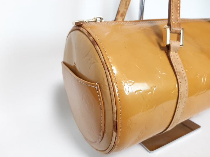 Louis Vuitton Vernis Bedford Handtasche M91006 Vernis Monogram Gelb VI00721