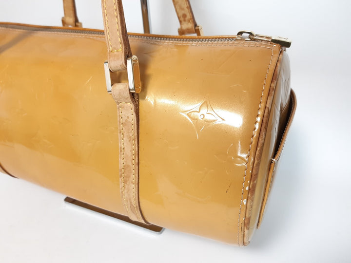 Louis Vuitton Vernis Bedford Handtasche M91006 Vernis Monogram Gelb VI00727