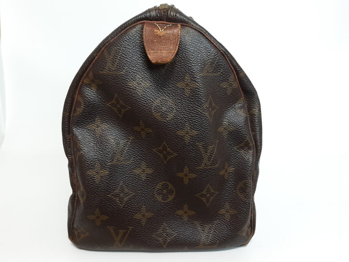 LOUIS VUITTON Speedy30 M41108 Monogram  Hand Shoulder Bag Brown SP09744
