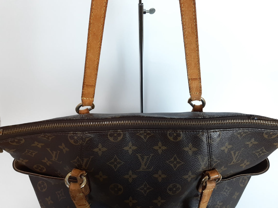 Louis Vuitton LV Shoulder Bag Totally PM Brown Monogram Dust Bag10